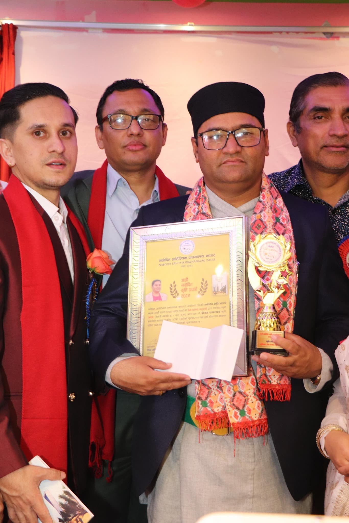 नवोदित कृती अवार्ड २०८२ प्रेम प्रसाद भट्टराईको ‘अरब’लाई