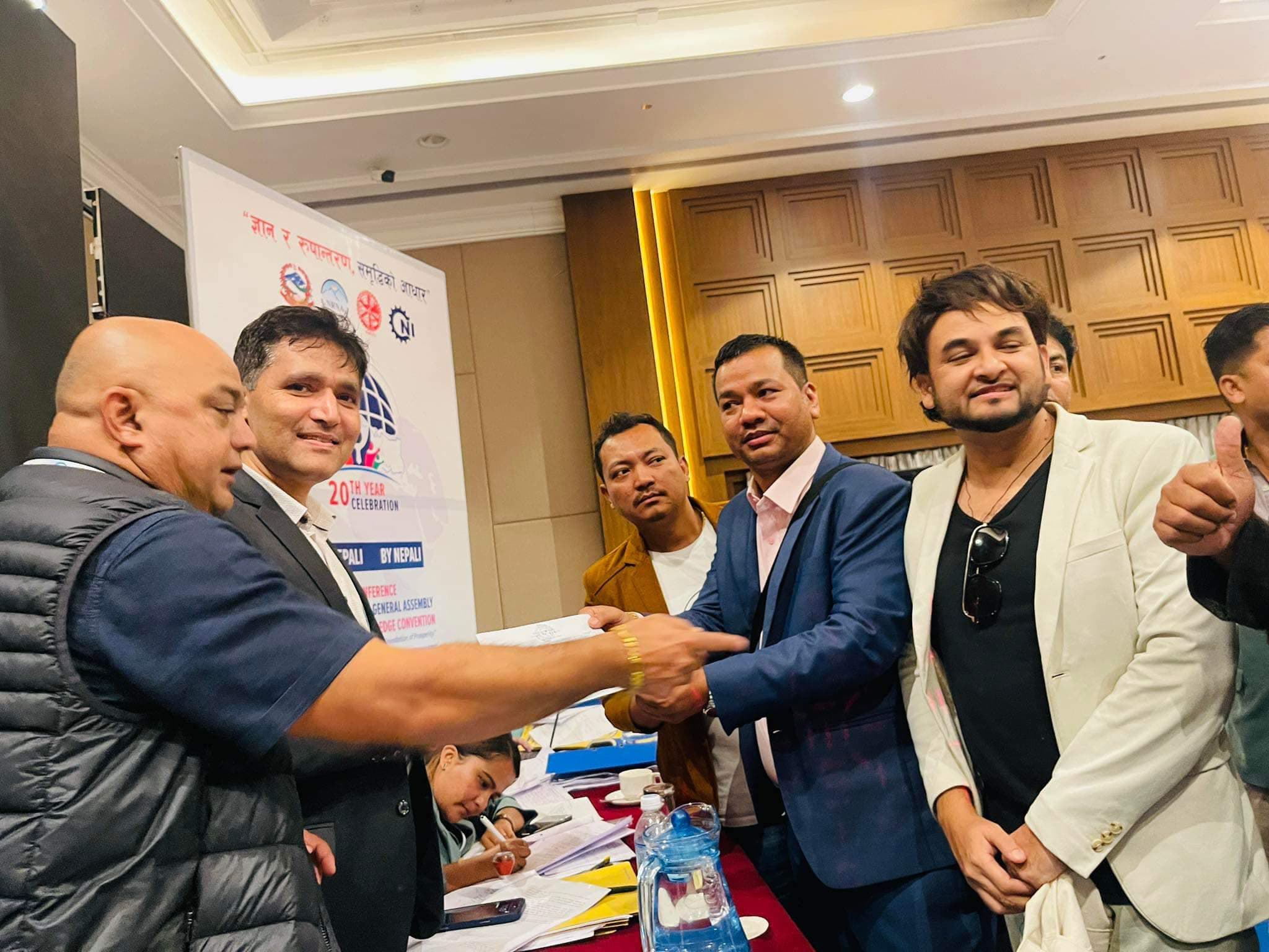 मध्यपूर्व उपसम्योजकमा पूर्ण पोखरियाको उमेदवारी दर्ता