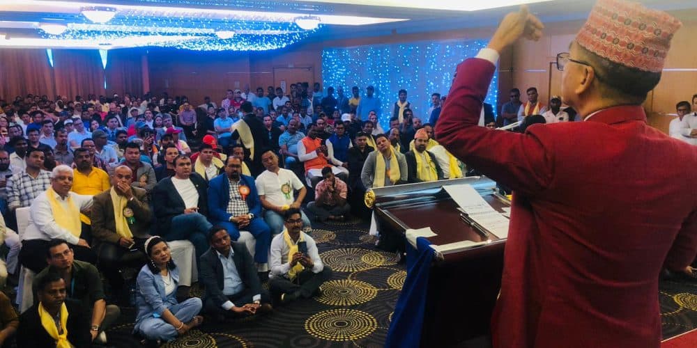 प्रवासमा कार्यरत नेपाली श्रमिकहरुले चाहे यहि कालमै देश परिवर्तन हुने :लिङ्देन