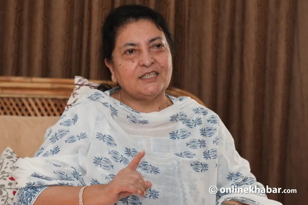 पूर्वराष्ट्रपति भण्डारीद्वारा बाढीपीडितको उद्धार तथा राहतमा जुट्न आह्वान