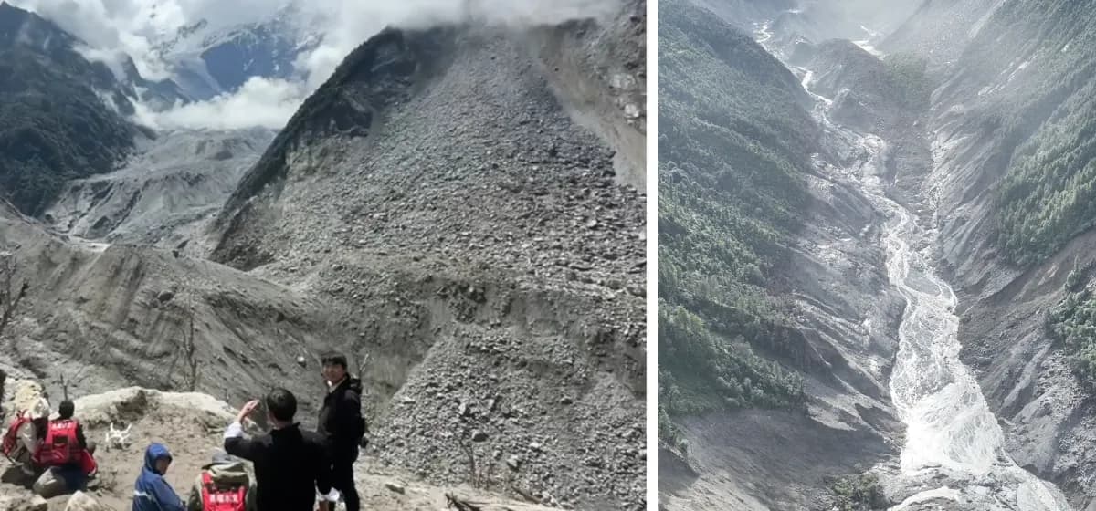 भोटेकोशीको बहाव फेरि बढ्यो, रसुवादेखि मुग्लिनसम्म त्रिशूली किनार उच्च जोखिममा