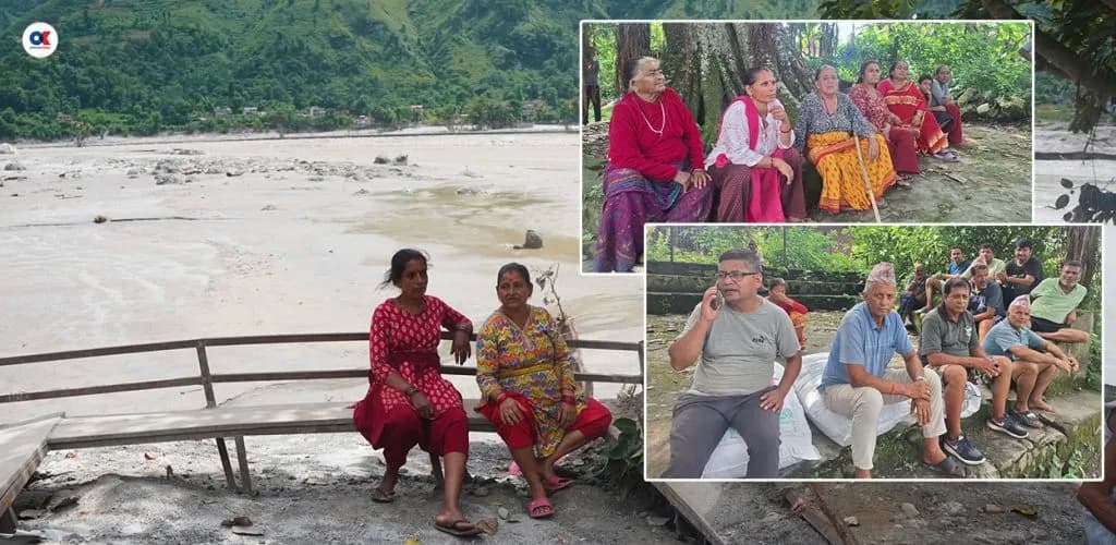 त्रिशूली बाढीले बगायो ३५ पक्की पुल, वारिपारिका बस्ती बेखबर