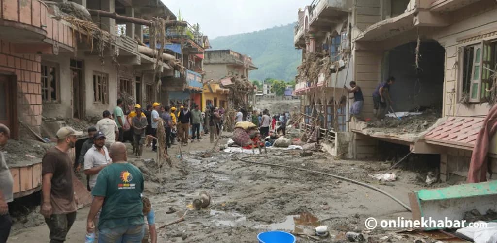 भोटेकोशी बाढी प्रभावितलाई २१ दिनमा सामान्य अवस्थामा फर्काउने लक्ष्य, मन्त्रालयद्वारा कार्यदल गठन